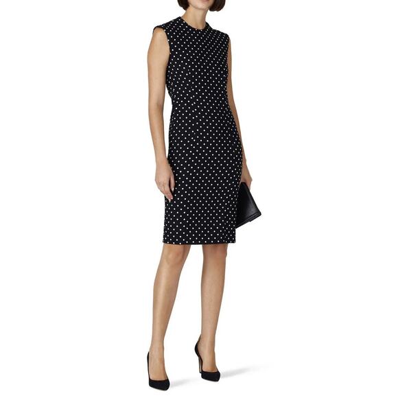 Haider Ackermann Black Polka Dot Shirt Dress Sleeveless 40 US 8 - Picture 1 of 4